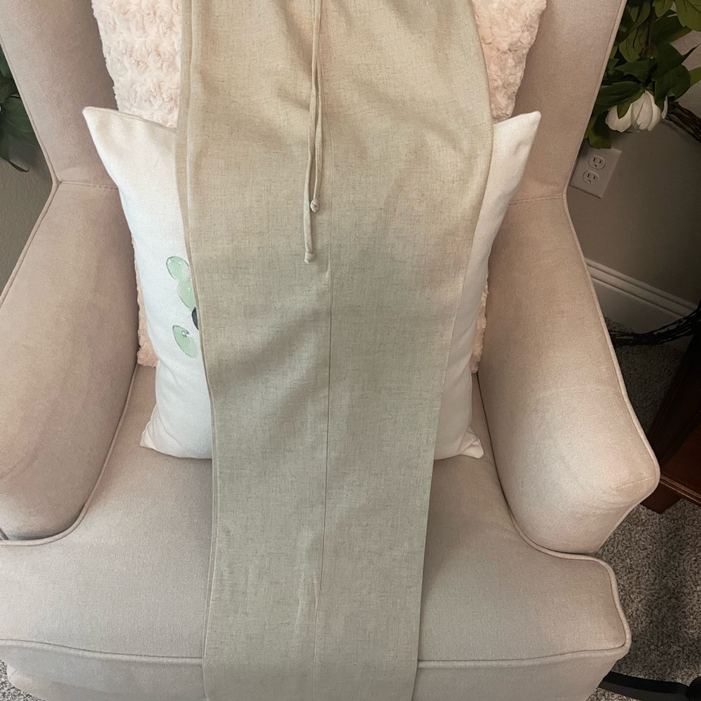 La Belle Juniors linen drawstring pants - Picture 5 of 6